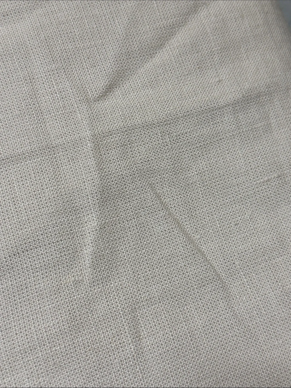 NWOT Quince Ivory Linen Curtain Single Panel - Retail $90